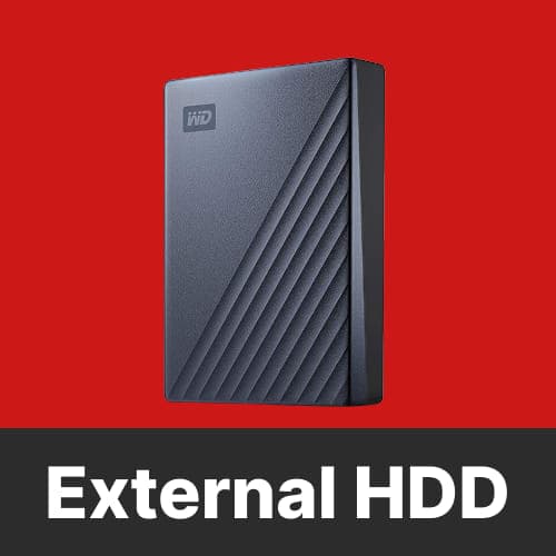 External HDD